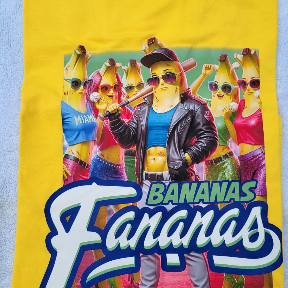 Savannah Bananas Tee. Custom Design